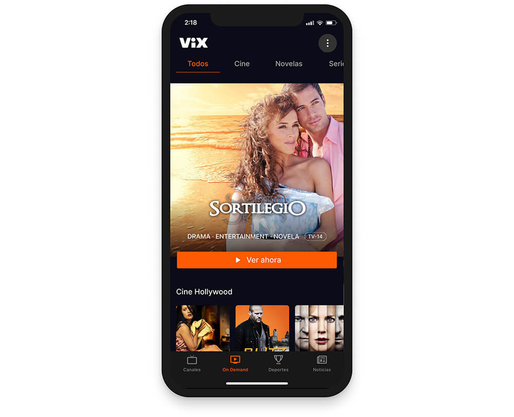ViX tiene películas gratis.