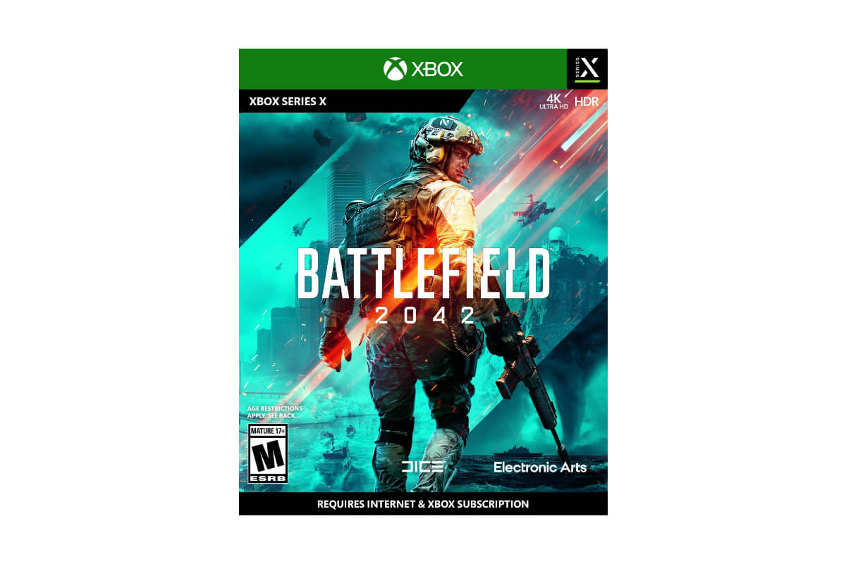 El juego Battlefield 2042 para Xbox Series X.