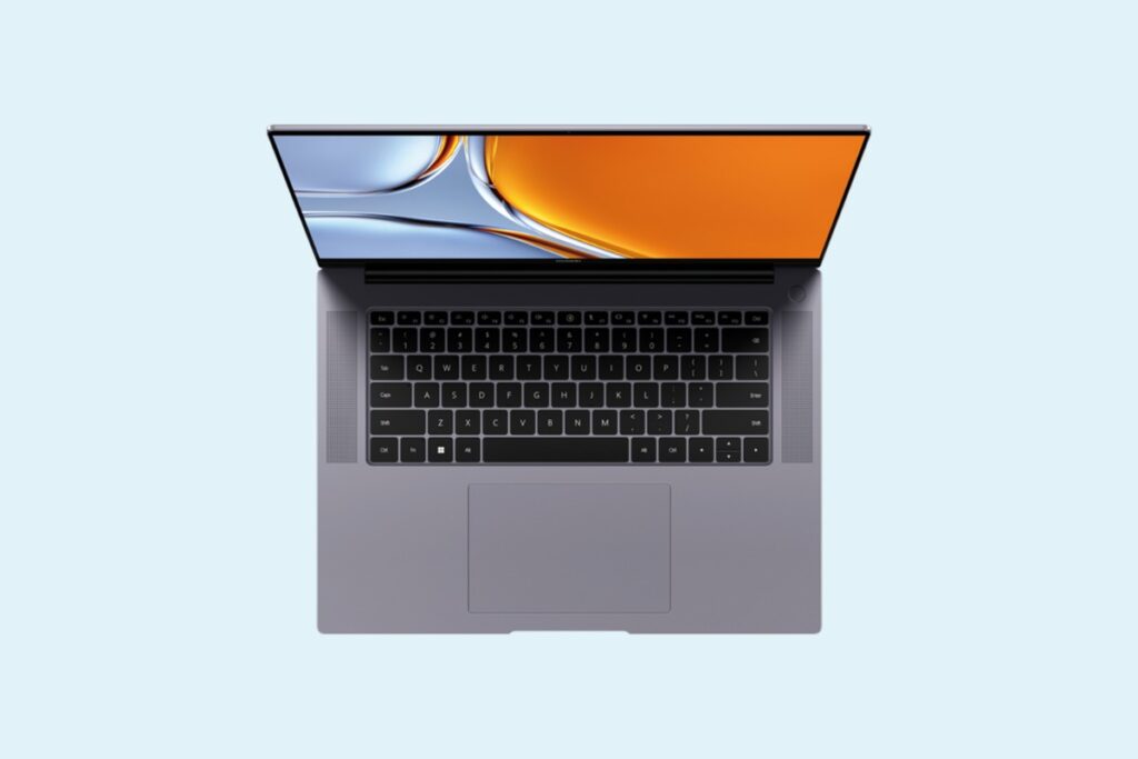 Computadora Hauwei MateBook 16s, una de las portátiles más poderosas de la marca.