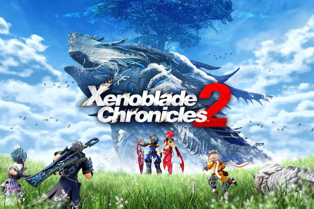 La portada del juego Xenoblade Chronicles 2.