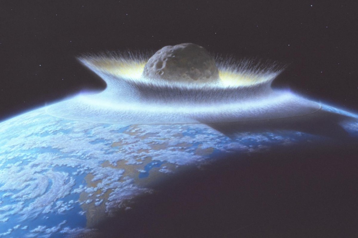 Un tsunami global produjo el asteroide que arrasó con los dinosaurios