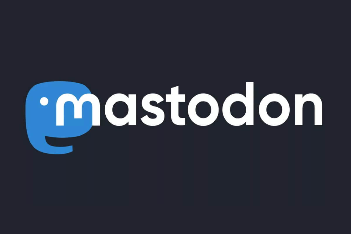 Mastodon logo.