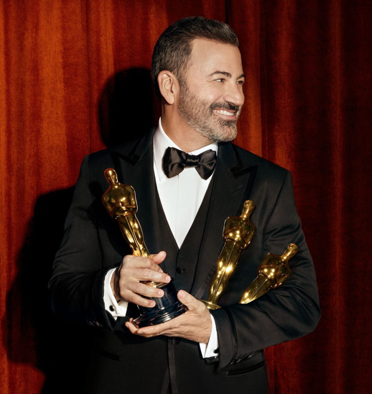 Jimmy Kimmel, quien es el presentador estelar de los Premios Óscar 2023.