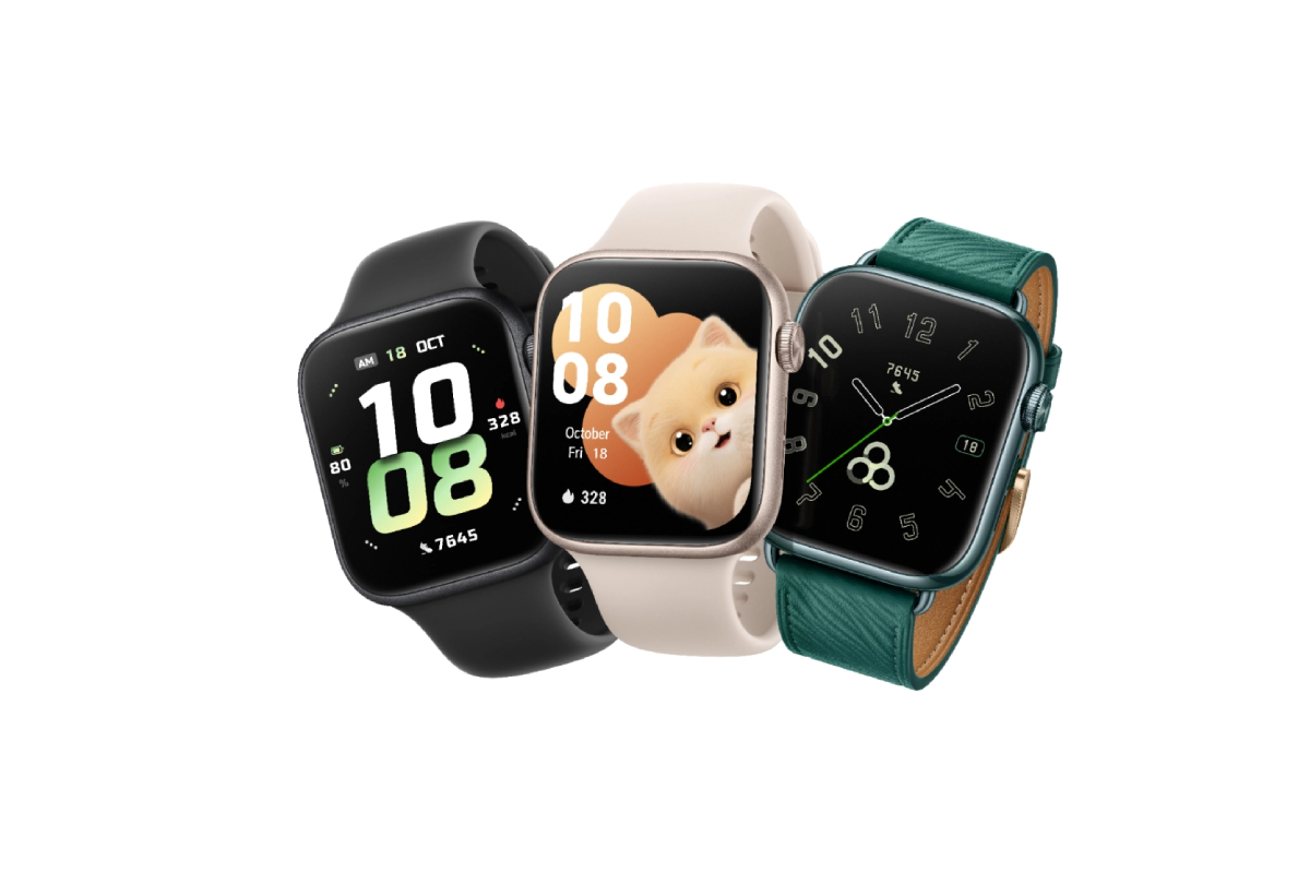 Tres relojes de la serie HONOR Watch 5