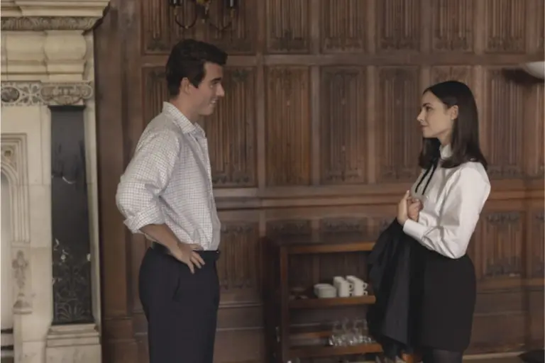 Fotograma de la producción Mi año en Oxford.