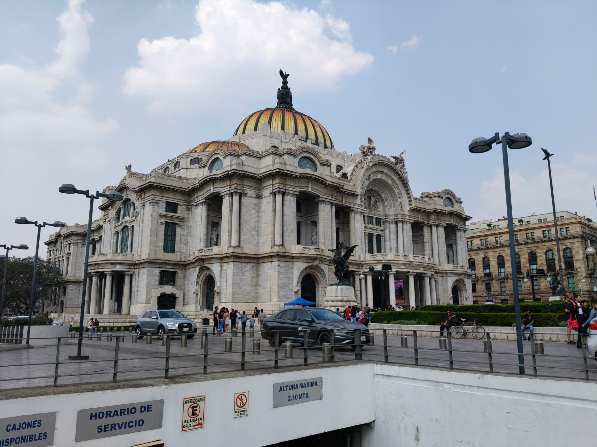 Palacio de Bellas Artes en la CDMX. Foto tomada con el Realme 14 Pro 5G.