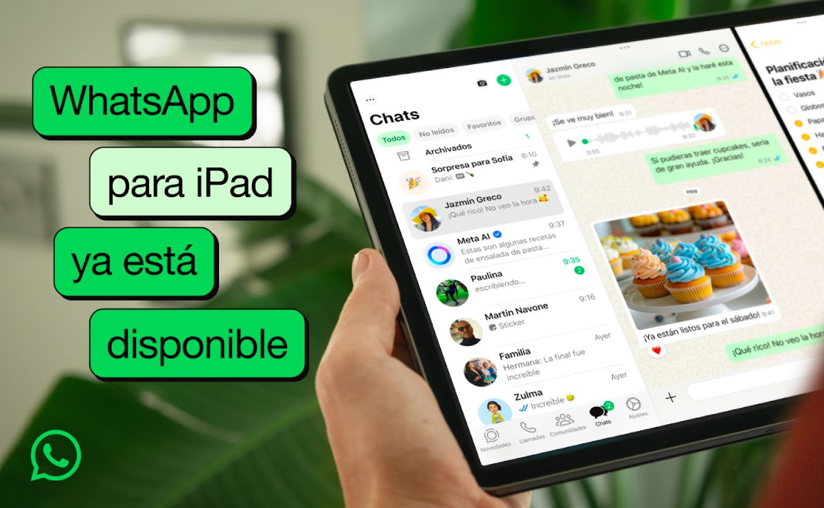WhatsApp ya está disponible para iPad