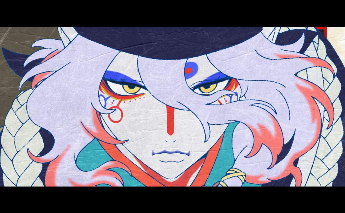 Frame de Mononoke II: Las cenizas de la ira.