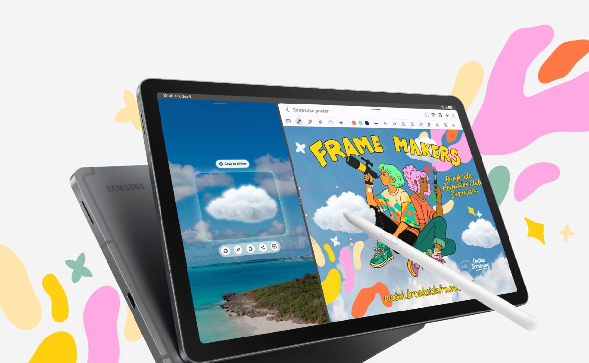 Galaxy Tab S10 Lite: pantalla amplia y funciones “inteligentes”