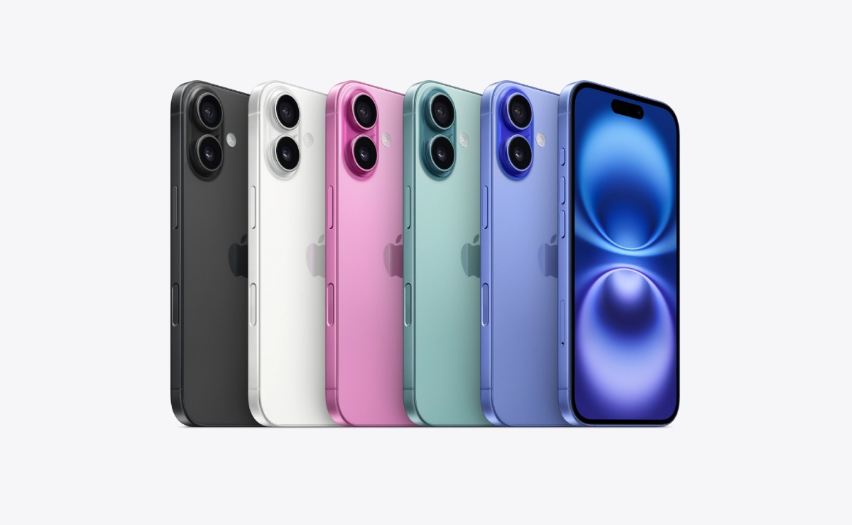 iPhone 16 en distintos modelos.