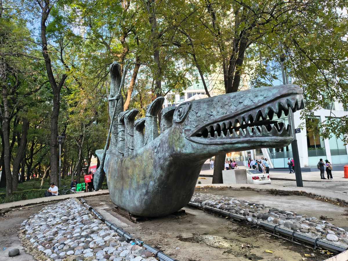 Monumento de la CDMX. Foto tomadas con el Motorola Edge 60 Fusion.