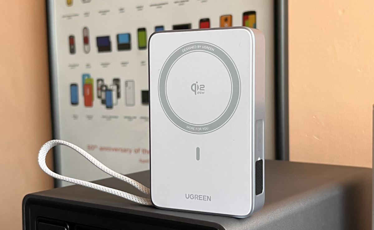 Reseña: power bank UGREEN MagFlow (25 W de carga inalámbrica)