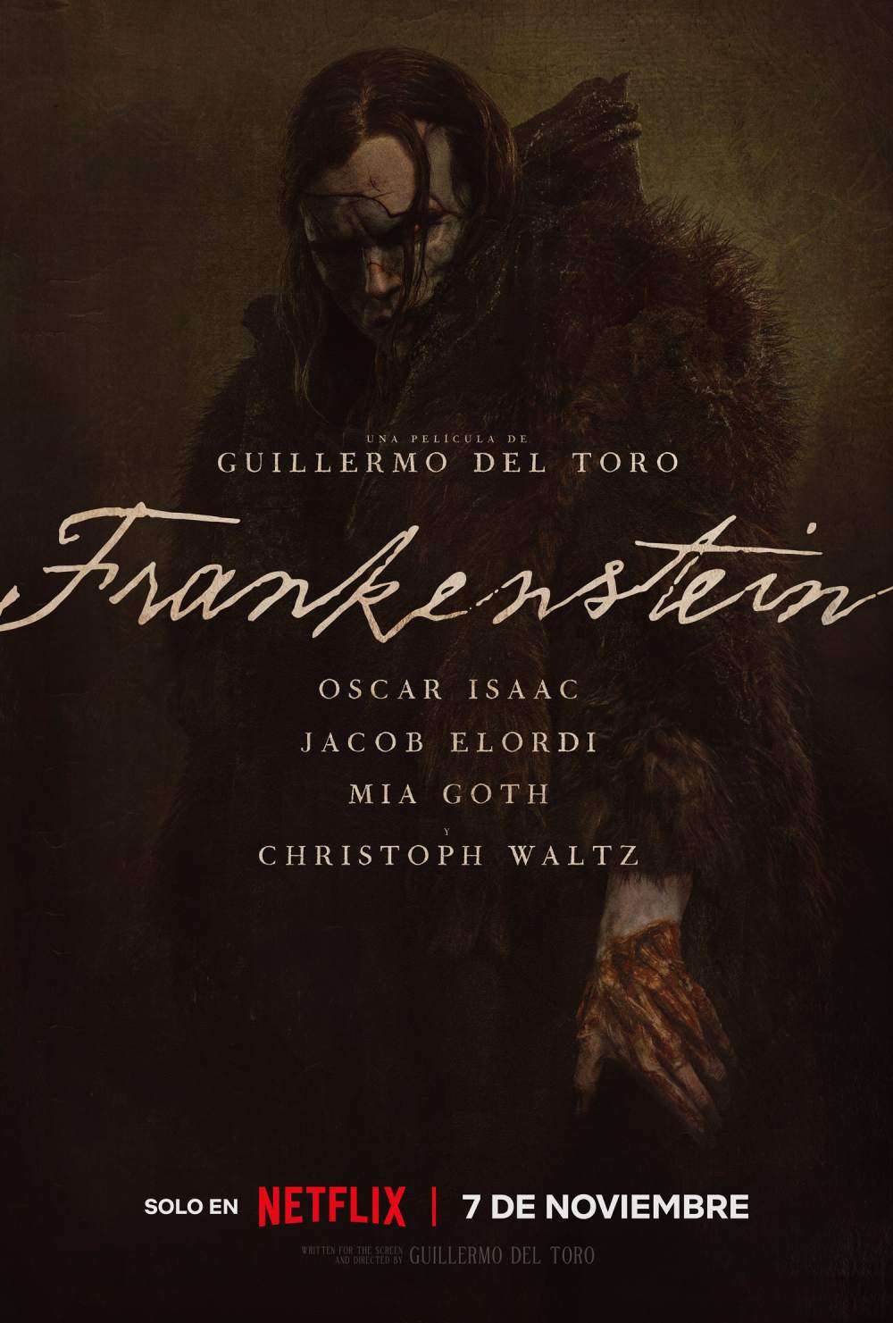 Arte de Frankenstein para Netflix. 