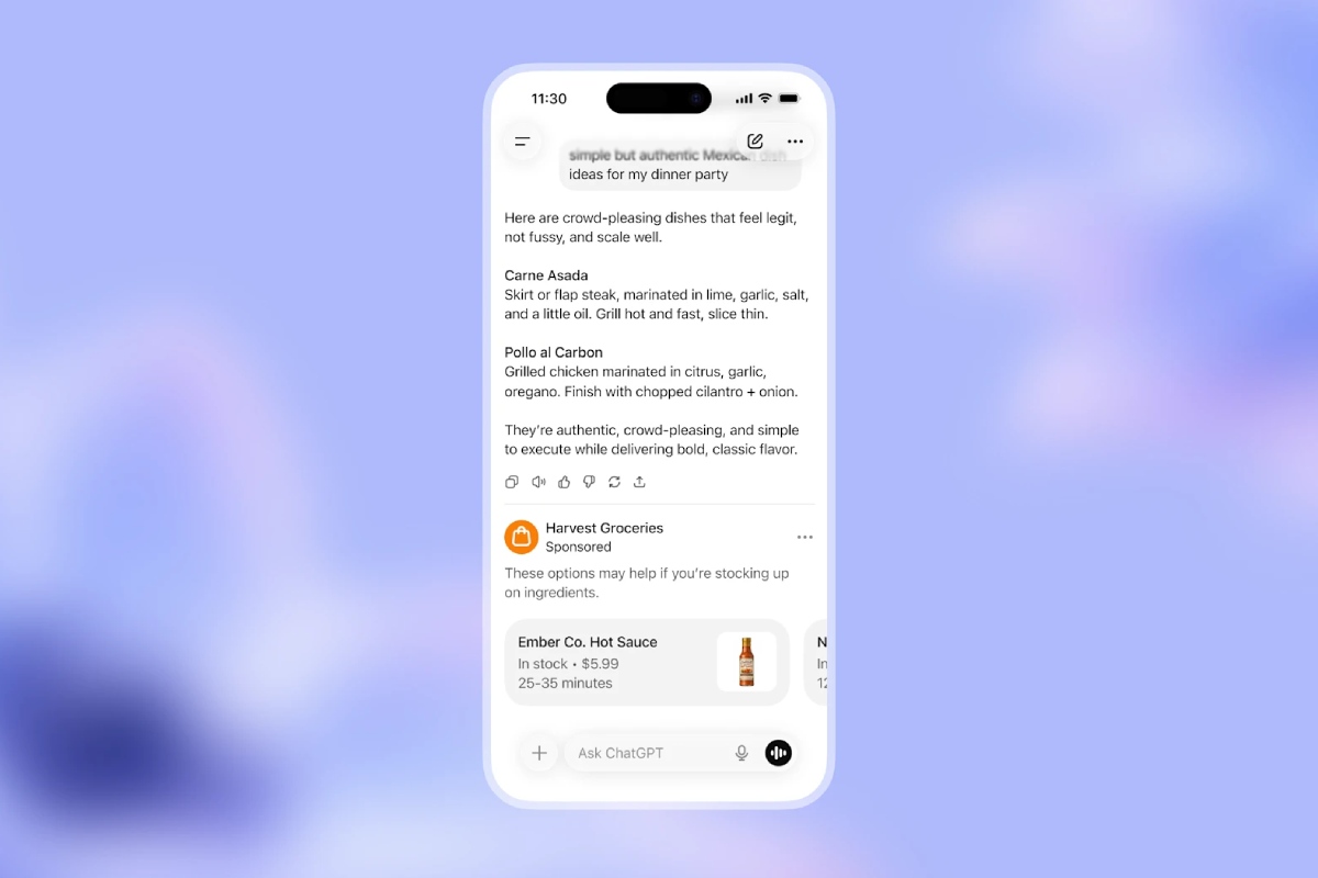 Por qué los anuncios llegan a ChatGPT