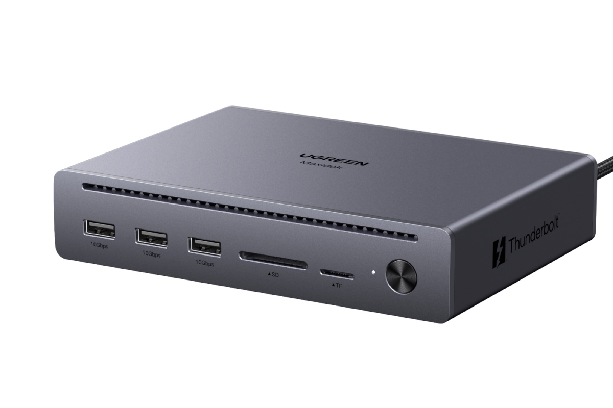 Frente del UGREEN Maxidok 10 en 1. 