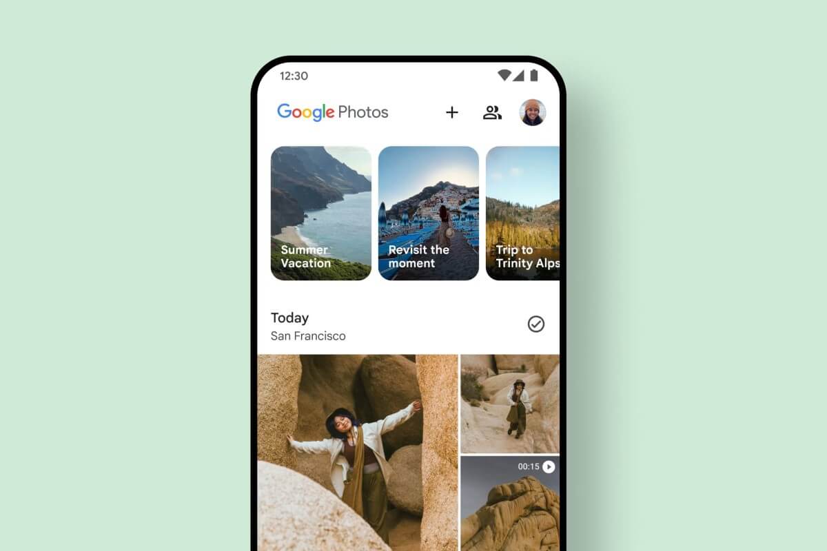 Google Fotos integra la IA para mejorar las imágenes con un toque